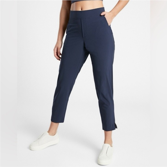 Athleta Pants - Athleta Navy Brooklyn Ankle Pant NWT